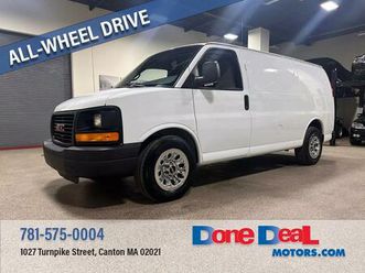 used 2013 gmc savana 1500 work van
