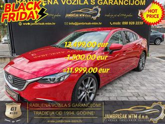 ⭐mazda 6 2.2d skyactive ◽navi◽xenon ◽bose◽ rvm◽keyless◽jamstvo 12mj✔️⭐, 2015 god.