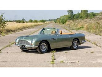 1968 aston martin db6 vert manuel conduite à droite in ro...