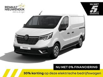 renault trafic - nu met 30% korting comfort - dubbele cabine | airconditioning | c-shape led dagrijverlicht