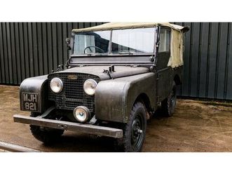 1950 land rover series 1 vert manuel, 4 vitesses conduite...