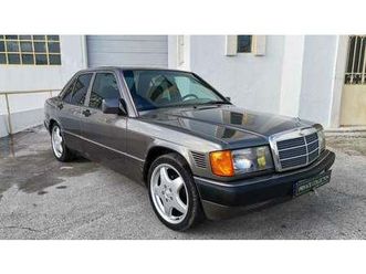 1991 mercedes 190 gris manuel, 5 vitesses conduite à gauc...