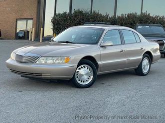 used 1998 lincoln continental 1998 lincoln continental 4d sedan local trade-in 615-730-9991