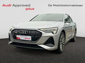 audi e-tron sportback s line 55 quattro 300 kw