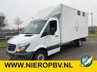 mercedes-benz sprinter - 316cdi paardenwagen/schapen pony's/ en klein vee /veewagen airco cruisecontrol trekhaak