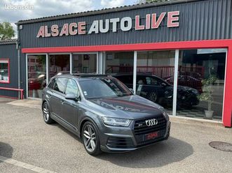 audi sq7 4.0 v8 tdi 435ch clean diesel quattro tiptronic 7 places