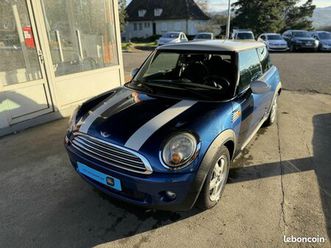 mini cooper 1.6 ess 120 ch one bleu