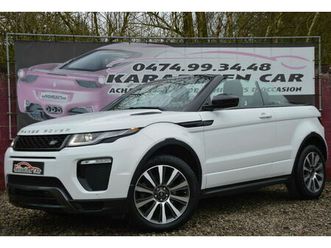 land rover range rover evoque cabriolet 2.0d 4wd dynamic full option 61.554km