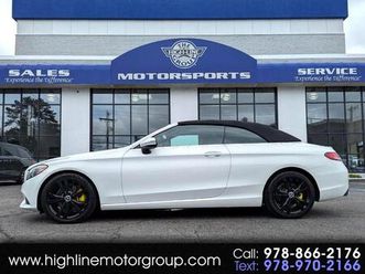 used 2018 mercedes-benz c-class c 300 cabriolet
