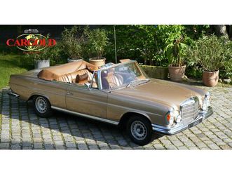 1969 mercedes-benz s-class w111/112 - 280 se 3.5 cabriolet