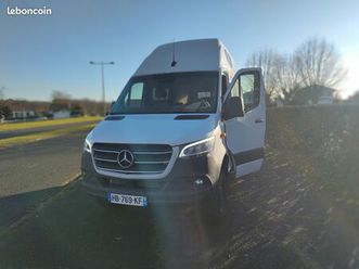 mercedes sprinter 4x4 avec réhausse vitrée - 190ch - 4,0t -(permisc1-offert)- a aménager pour grandvoyage