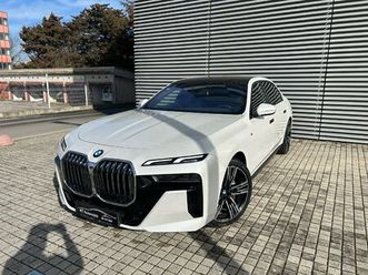 bmw 740xd • 2024 • m sport •sky •kino tv •b&w• iconic•21” •18 000 km•, 2024 god.
