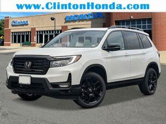 new 2025 honda passport black edition