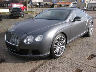 bentley continental gt 6.0 w 12 speed**