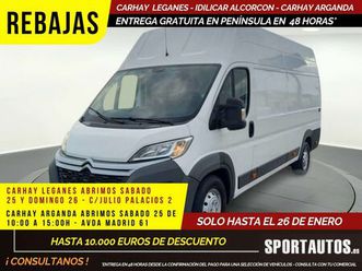 citroen jumper furgón 2.0 blue hdi 35 l4h3 heavy 160