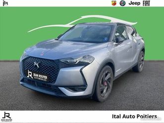 ds ds 3 crossback puretech 130ch performance line + automatique 7cv