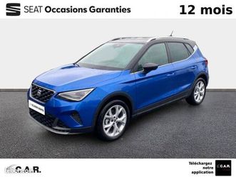 seat arona 1.0 tsi 115 ch start/stop dsg7 fr