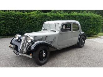 1934 citroen traction avant gris manuel, 3 vitesses condu...