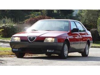 1991 alfa romeo 164 rouge manuel, 5 vitesses conduite à g...