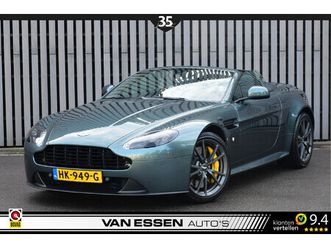 aston martin v8 vantage roadster 4.7 v8 s sportshift n430 alloro green volledige historie!