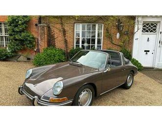 PORSCHE 911 CLASSIC 912 1967-porsche-912-marron-manuel-5-vitesses-conduite-a-gau