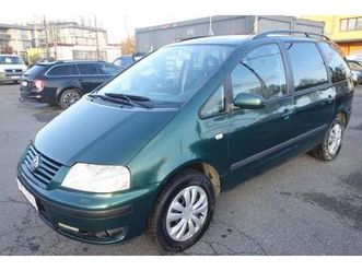 volkswagen sharan 1,9tdi čr (prolíná servo) jezd
