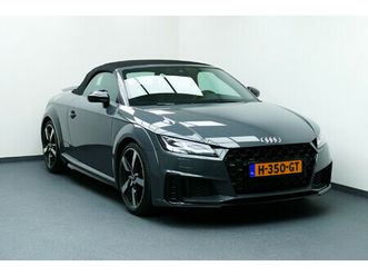 audi tt roadster 40 tfsi pro line s-line 19lm, full led, leer/alcantara, navi, stoelverw