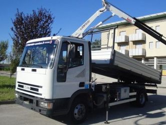 other eurocargo tector 75 e 15 ribaltabile con gru
