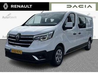 renault trafic - 2.0 blue dci 150 edc t30 l2h1 advance dc - dubbel cabine / easy link navi - additionele pa