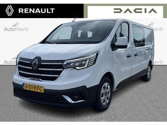 renault trafic - 2.0 blue dci 150 edc t30 l2h1 advance dc - dubbel cabine / easy link navi additionele park