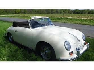 1958 porsche 356 at2 cabriolet 1600 a vendre
