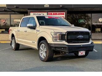 used 2018 ford f-150 platinum