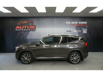 gmc terrain 2019 denali 2.0l awd cuir