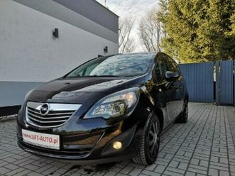 opel meriva b 1.4 16v 120km klima tempomat sensory isofix alu servis gwarancja