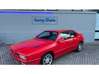 1995 maserati ghibli rosso manuel, 5 vitesses conduite à...