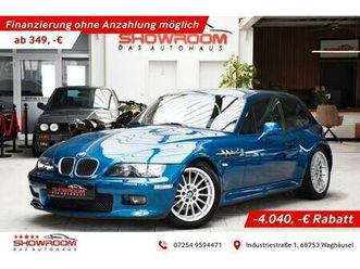 bmw z3 coupé 3.0i aut. topasblau turnschuh 19% mwst.