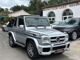 mercedes classe g cabriolet 320 / bva5 / 2ème main / origine france / historique complet