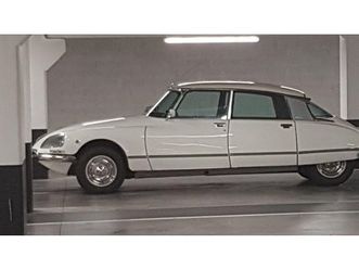 CITROEN DS 1973-citroen-ds-blanc-automatique-4-vitesses-conduite-a