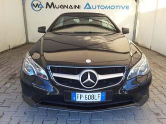 mercedes-benz classe e cabrio 220 cdi cabrio premium del 2014 usata a firenze