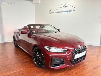 bmw serie 4 cabriolet (g23) 430da 286ch m sport 17cv