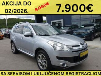citroën c-crosser 2,2 hdi awd s kukom / novo kvačilo + registracija, 2008 god.