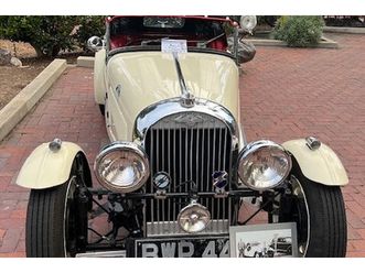 1937 morgan 4/4 4-4 factory team car