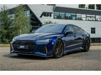 audi rs7 - sportback abt rs7-s | abt hr22 matt racing gold | akrapovic | exclusive | carbon optiek |