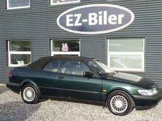 1994 saab 900 2.5 i v6 cabriolet 5g 2d 288.000 km kr 45.000