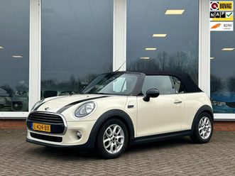 mini cabrio - 1.5 cooper cabrio pepper serious business - leder - navi - camera