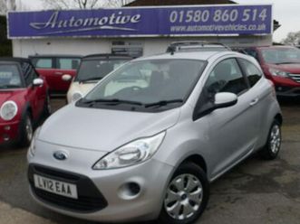 2012 ford ka 1.2 edge (69ps) (start/stop)