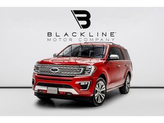 FORD EXPEDITION 2021-ford-expedition-platinum-2026-ford-warranty-service-contract-7-seats-low-kms-gc