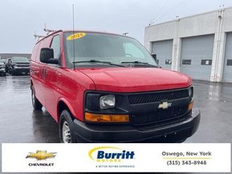 used 2014 chevrolet express 3500 work van