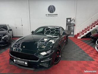 ford mustang (539 euros/mois) bullitt recaro fastback 5.0 v8 ti-vct 460ch entretien ford bullit