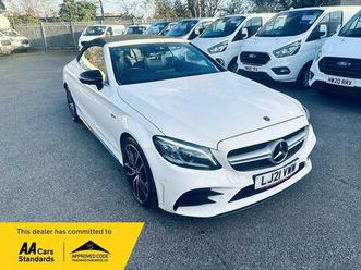 3.0 c43 v6 amg night edition (premium plus) cabriolet g-tronic+ 4matic euro 6 (start/stop) 2dr